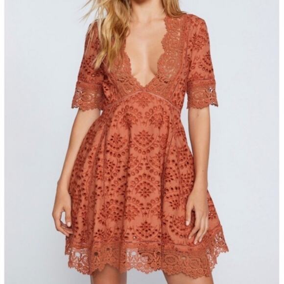 Free People Nightcap Eyelet Dress - Picture 4 of 7